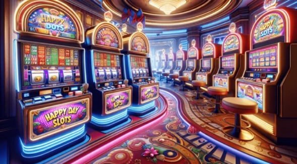 Ilustrasi slot bertema malam fantasi